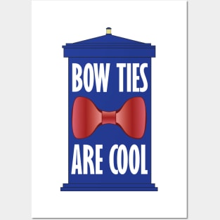 Bow Ties Are Cool - TARDIS - Doctor Who Posters and Art